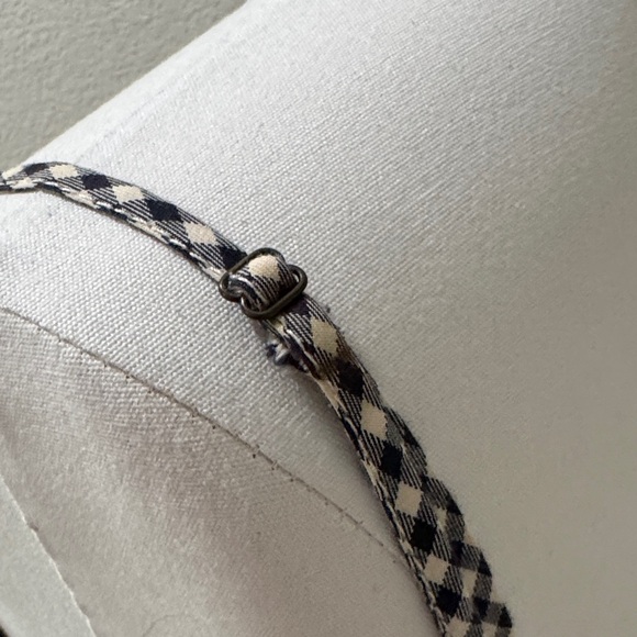 J Crew Black and White Gingham Sleeveless Top - Picture 6 of 7